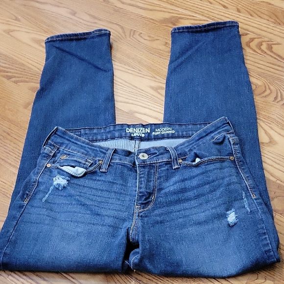 Denizen from Levi's Women's Deep Indigo Skinny Jeans - Picture 1 of 14
